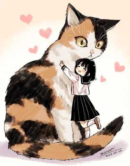 厕所里不让大小便怎么办?囧图 猫猫和妹子哪个可爱?