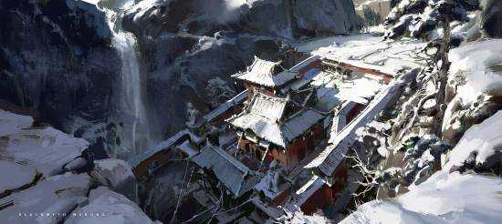 《黑神话》新一批角色原画欣赏!白毛寅虎似将军!
