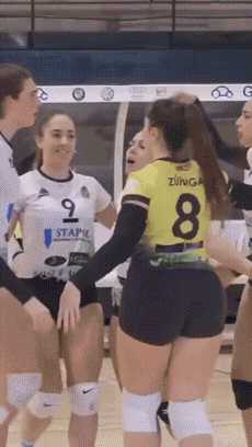 蛋究竟要怎么玩才好?动图 排球少女的臀部过于肥美
