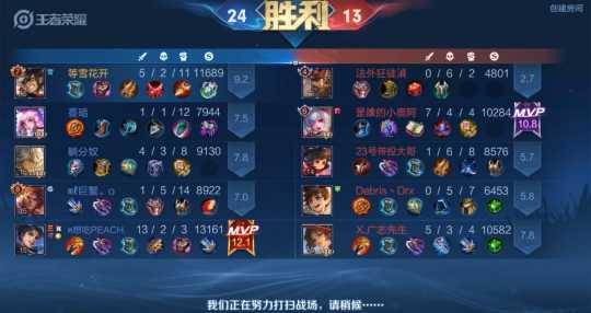 王者荣耀线上赛季军赛:《白给一队》VS《阿对对队》