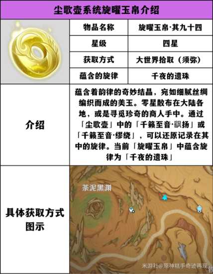 【原神】V5.0攻略 | 旋曜玉帛收集攻略(序号91~序号100)