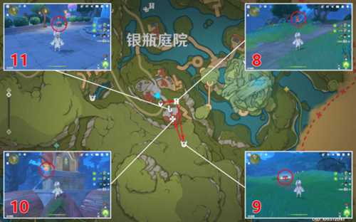 《原神》银瓶庭院西全礼券怎么收集?银瓶庭院西全礼券收集攻略