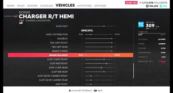 《飙酷车神2》个人调校研究心得 飙酷车神2详细调校设定