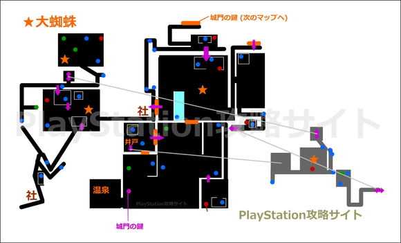《仁王》超详细游戏内地图一览 仁王游戏内地图标注（不含DLC）