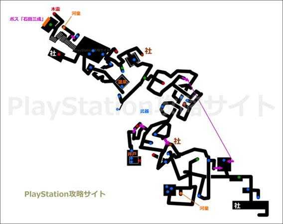 《仁王》超详细游戏内地图一览 仁王游戏内地图标注（不含DLC）