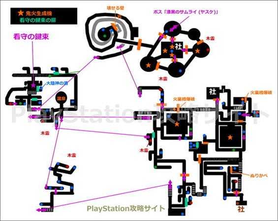 《仁王》超详细游戏内地图一览 仁王游戏内地图标注（不含DLC）