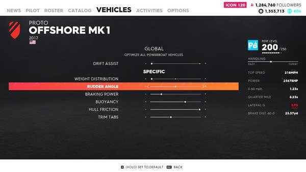 《飙酷车神2》赛艇如何调校 赛艇调校心得