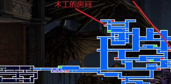 《赤痕：夜之仪式》木工的房间位置介绍
