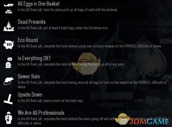 《收获日2》GO银行相关成就达成指南