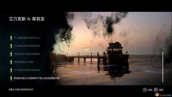 《黑相集：棉兰号》艾力克斯和茱莉亚关系选择攻略