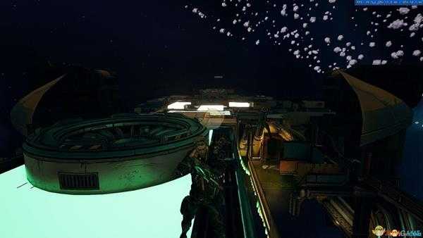 《无主之地3》飞船外部景观一览 出飞船方法分享