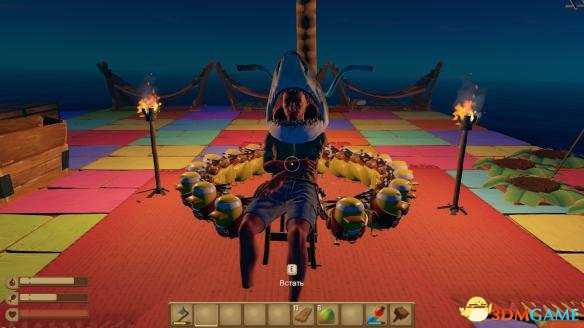 木筏求生Raft怎么点火 如何使用烧烤架