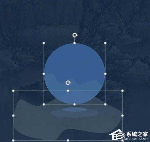 PPT如何绘制扁平化的波浪水球?PPT绘制扁平化的波浪水球教程