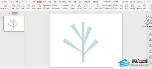 PPT怎么绘制大树图案?PPT大树图形绘制教程