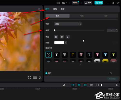 剪映电脑版字幕怎么统一调整大小和位置?