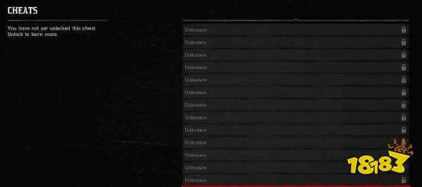 荒野大镖客2作弊码大全 全秘籍作弊码合集分享