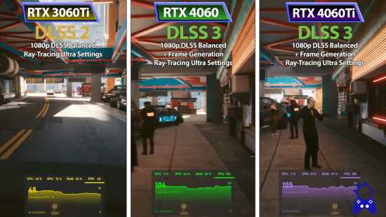 《赛博朋克2077》RTX4060显卡测试:DLSS 3提升明显