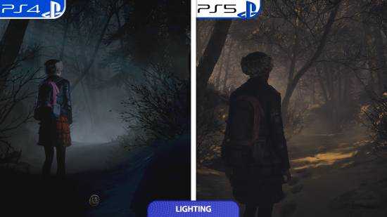 《直到黎明:复刻版》PS4&5图形对比:变化有点大