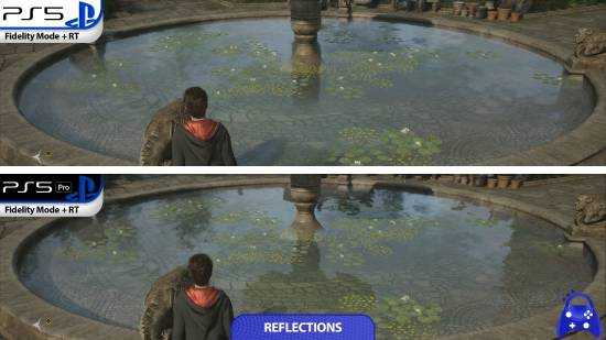 《霍格沃茨之遗》PS5Pro画面对比:光追性能显著提升