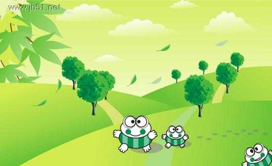 CorelDraw(CDR)实例教程:小青蛙的踏青时光图文步骤