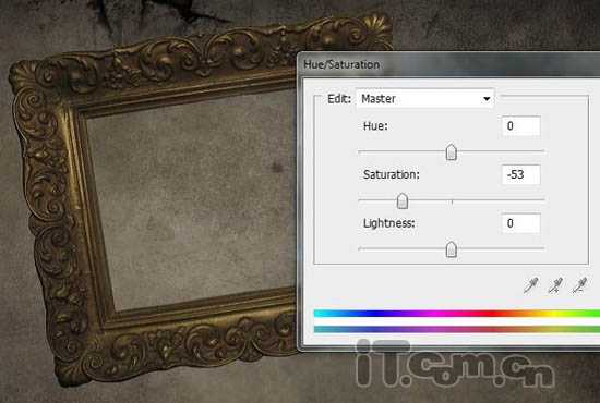 PS合成3D画:从相框当中冲出的鲨鱼
