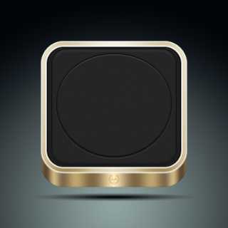 PS鼠绘一个立体的金属音响教程