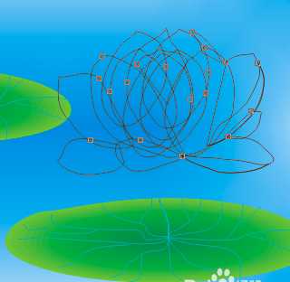 cdr中怎么绘制动画风景图?