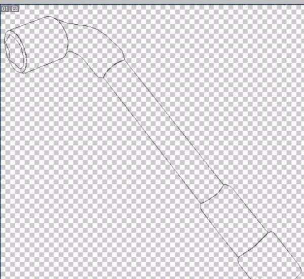 ps怎么绘制套筒扳手矢量图? ps套筒扳手的画法