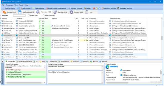 AnVir Task Manager 9.4.0(功能堪比火绒)